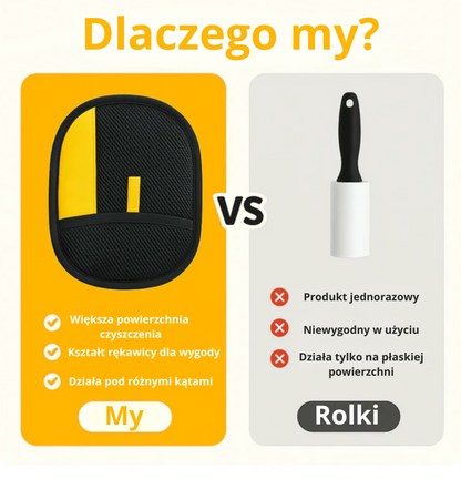 Rękawica do Pielęgnacji i Usuwania Sierści